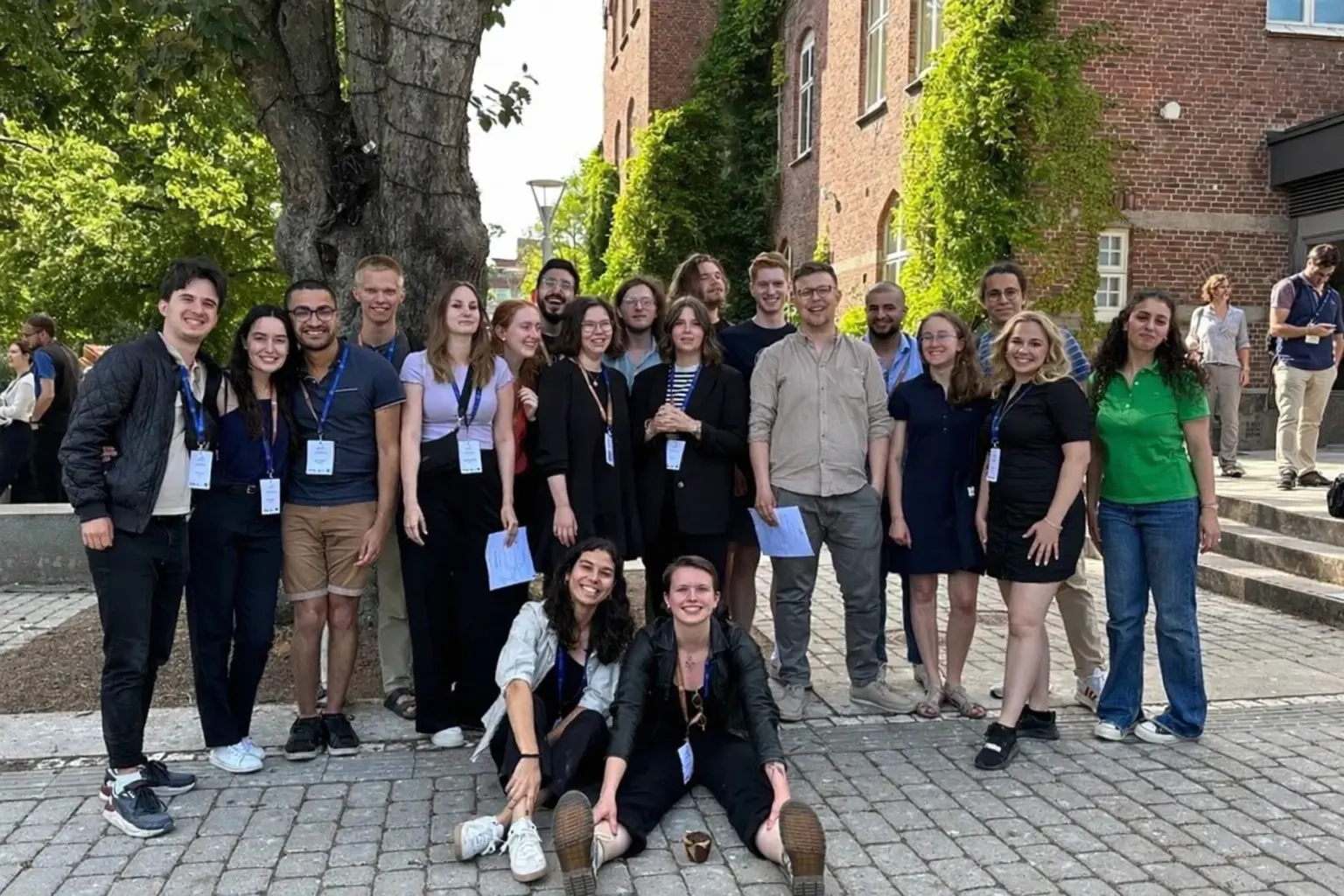 Students studying in Europe